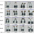 Power Tools Accessories Carbon Brushes/ Terminals for Makita 6.5*13.5*20